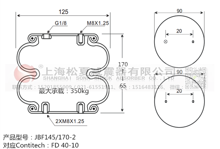 橡膠<a href='http://m.huichaozhifu.com/' target='_blank'><u>空氣彈簧</u></a>